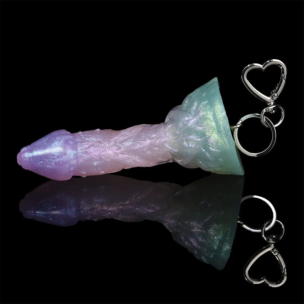 4.6in 4.8in 6.14in 7.61in 8.34in Silicone Fantasy Octopus Dildo Pendant