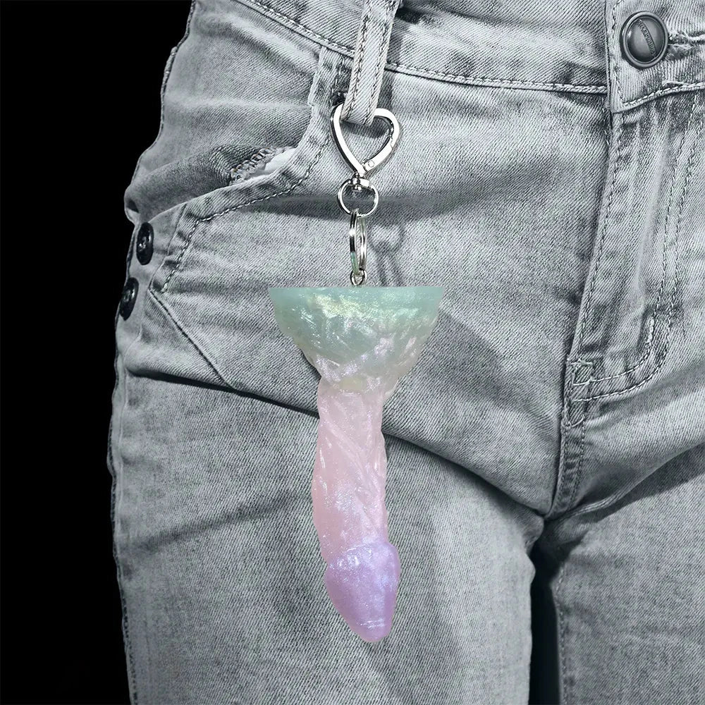 4.6in 4.8in 6.14in 7.61in 8.34in Silicone Fantasy Octopus Dildo Pendant
