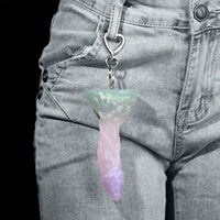 4.6in 4.8in 6.14in 7.61in 8.34in Silicone Fantasy Octopus Dildo Pendant