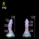 4.6in 4.8in 6.14in 7.61in 8.34in Silicone Fantasy Octopus Dildo Pendant