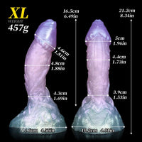 4.6in 4.8in 6.14in 7.61in 8.34in Silicone Fantasy Octopus Dildo Pendant