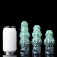 4.6in 5.62in 6.49in Silicone Knot Penis Dildo Sleeve For Women Men Cock