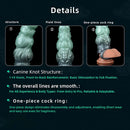 4.6in 5.62in 6.49in Silicone Knot Penis Dildo Sleeve For Women Men Cock