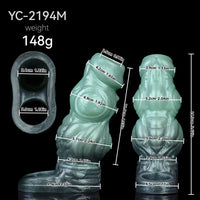 4.6in 5.62in 6.49in Silicone Knot Penis Dildo Sleeve For Women Men Cock