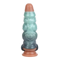 4.6in 5.62in 6.49in Silicone Knot Penis Dildo Sleeve For Women Men Cock