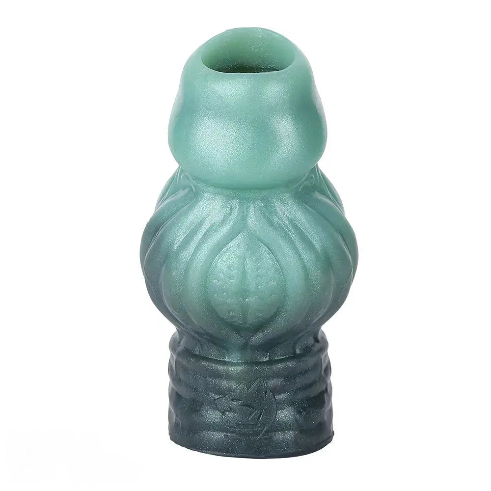 4.6in 5.62in 6.49in Silicone Knot Penis Dildo Sleeve For Women Men Cock