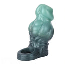 4.6in 5.62in 6.49in Silicone Knot Penis Dildo Sleeve For Women Men Cock