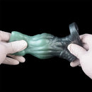 4.6in 5.62in 6.49in Silicone Knot Penis Dildo Sleeve For Women Men Cock