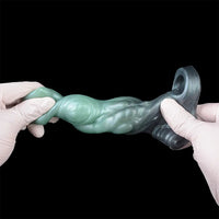 4.6in 5.62in 6.49in Silicone Knot Penis Dildo Sleeve For Women Men Cock