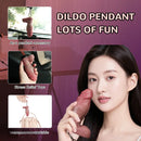 4.6in Lifelike Small Cock Uncut Foreskin Dildo For Key Chain Anal Expansion