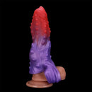 4.72in 5.31in 5.9in Spiked Cock Hollow Dildo Sleeve Male Extended Sheath