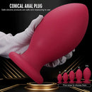 4.72in 5.51in 6.29in 7.08in 7.87in Rugby Silicone Butt Plug Dildo Adult Sex Toy