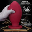 4.72in 5.51in 6.29in 7.08in 7.87in Rugby Silicone Butt Plug Dildo Adult Sex Toy