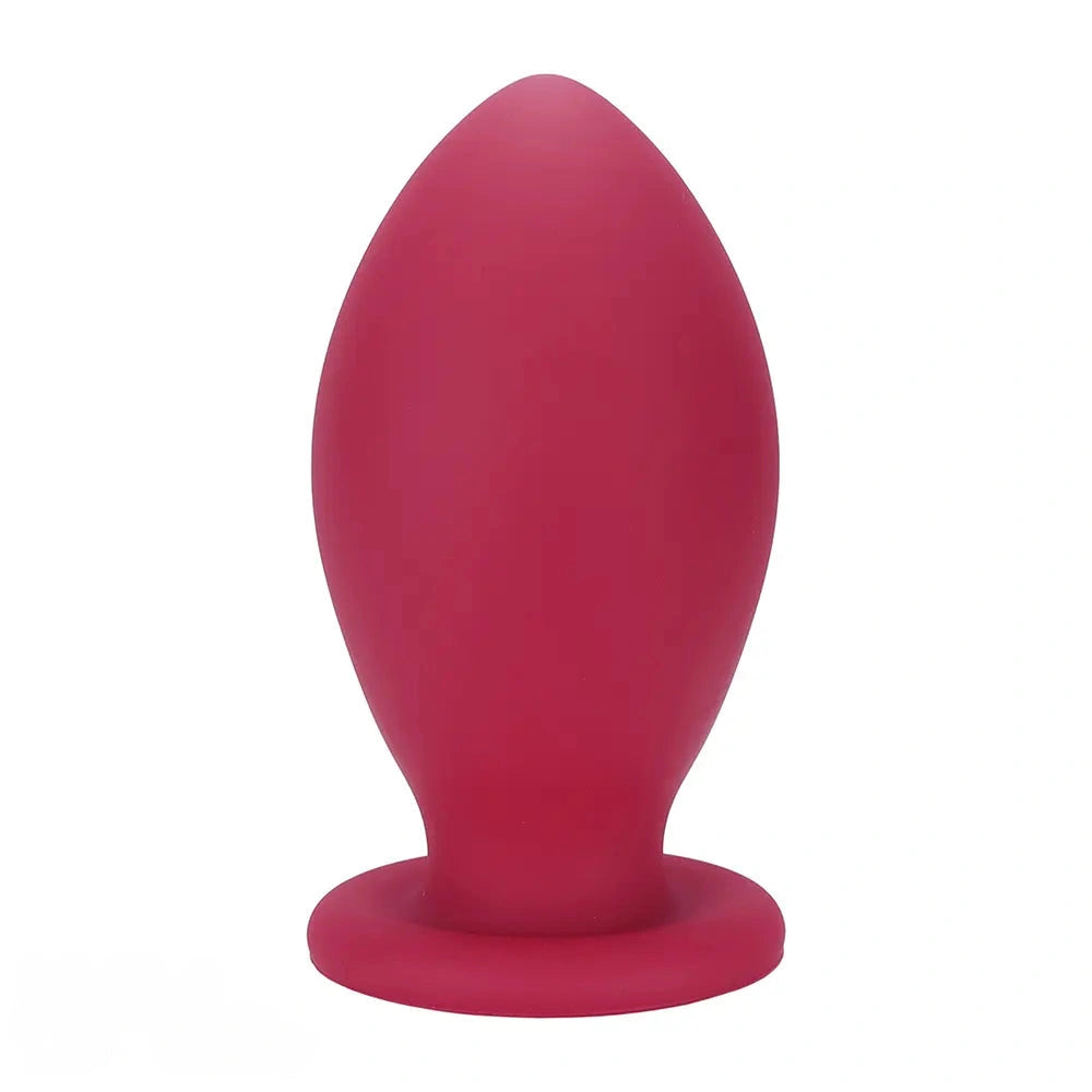 4.72in 5.51in 6.29in 7.08in 7.87in Rugby Silicone Butt Plug Dildo Adult Sex Toy