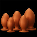 4.72in 5.51in 6.29in 7.08in 7.87in Rugby Silicone Butt Plug Dildo Adult Sex Toy