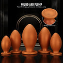 4.72in 5.51in 6.29in 7.08in 7.87in Rugby Silicone Butt Plug Dildo Adult Sex Toy