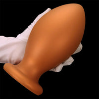 4.72in 5.51in 6.29in 7.08in 7.87in Rugby Silicone Butt Plug Dildo Adult Sex Toy
