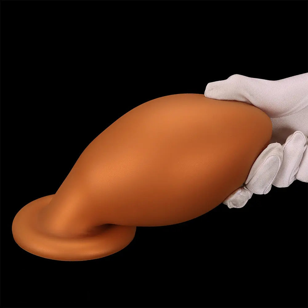 4.72in 5.51in 6.29in 7.08in 7.87in Rugby Silicone Butt Plug Dildo Adult Sex Toy
