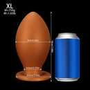4.72in 5.51in 6.29in 7.08in 7.87in Rugby Silicone Butt Plug Dildo Adult Sex Toy
