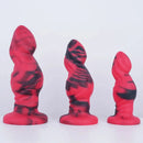 4.72in 5.51in 6.3in Fantasy Odd Silicone Soft Dildo For Couples Lesbian