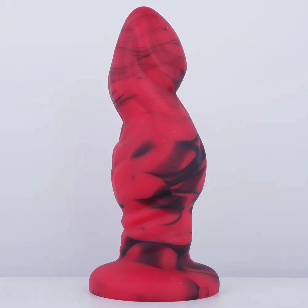 4.72in 5.51in 6.3in Fantasy Odd Silicone Soft Dildo For Couples Lesbian