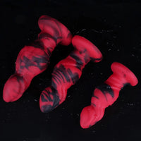 4.72in 5.51in 6.3in Fantasy Odd Silicone Soft Dildo For Couples Lesbian