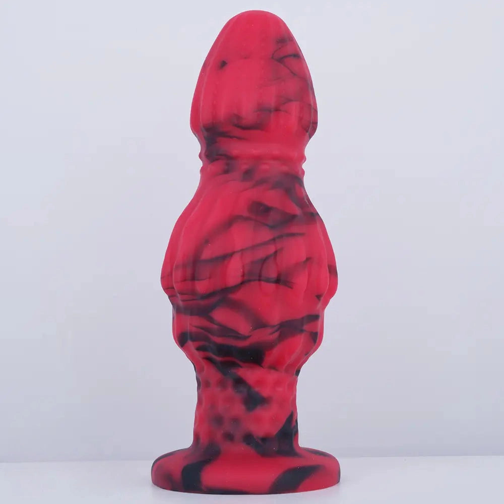 4.72in 5.51in 6.3in Silicone Fantasy Soft Anal Plug Dildo For Anus Clit