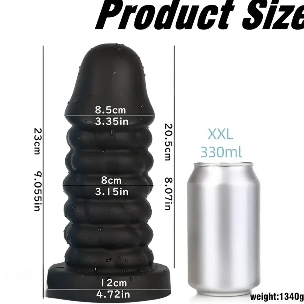 4.72in 5.9in 6.69in 7.87in 9.06in 10.24in Large Anal Plug Dildo Anal Toy