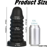 4.72in 5.9in 6.69in 7.87in 9.06in 10.24in Large Anal Plug Dildo Anal Toy