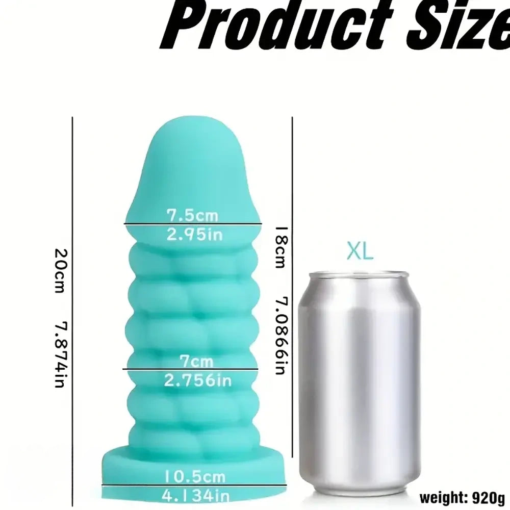 4.72in 5.9in 6.69in 7.87in 9.06in 10.24in Large Anal Plug Dildo Anal Toy