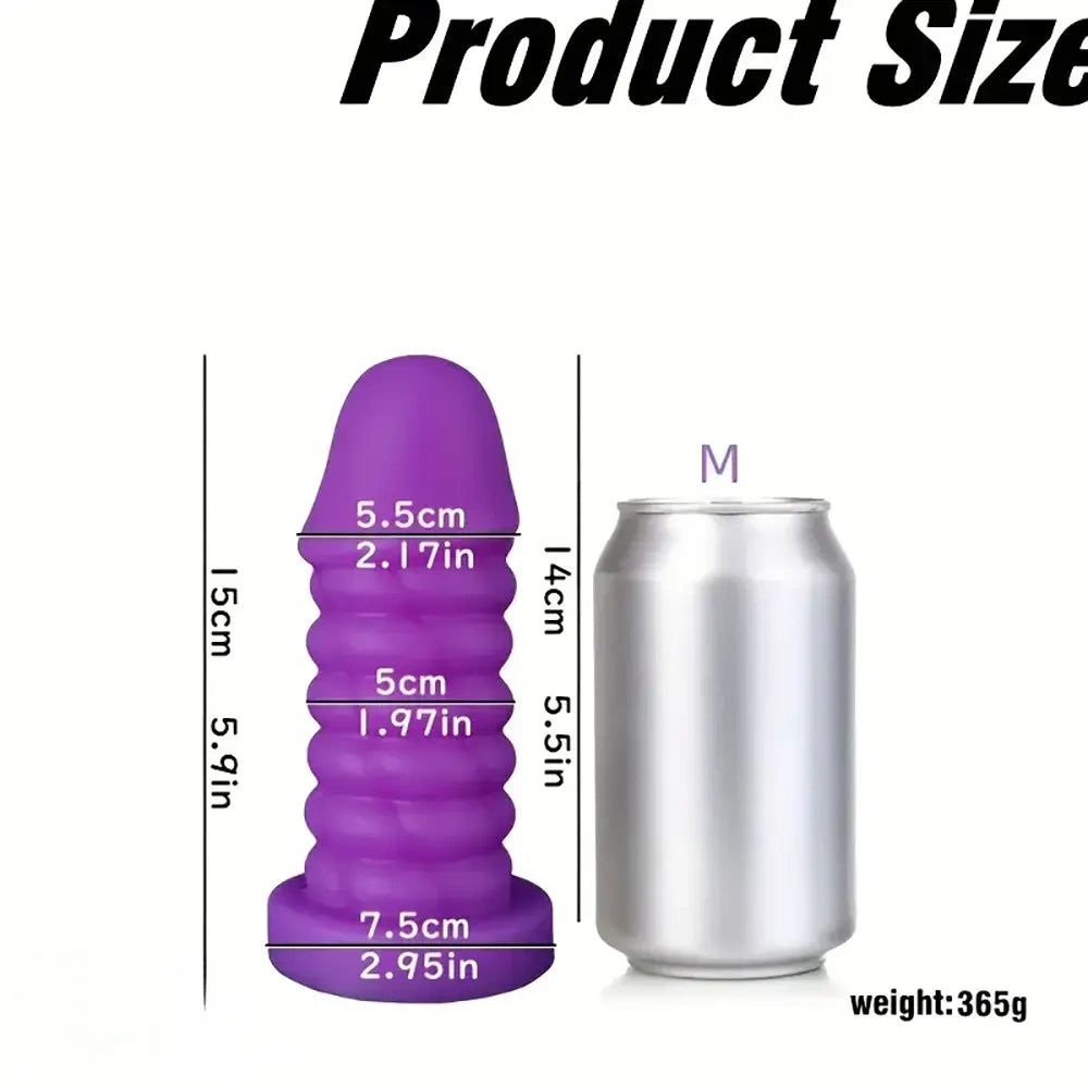 4.72in 5.9in 6.69in 7.87in 9.06in 10.24in Large Anal Plug Dildo Anal Toy