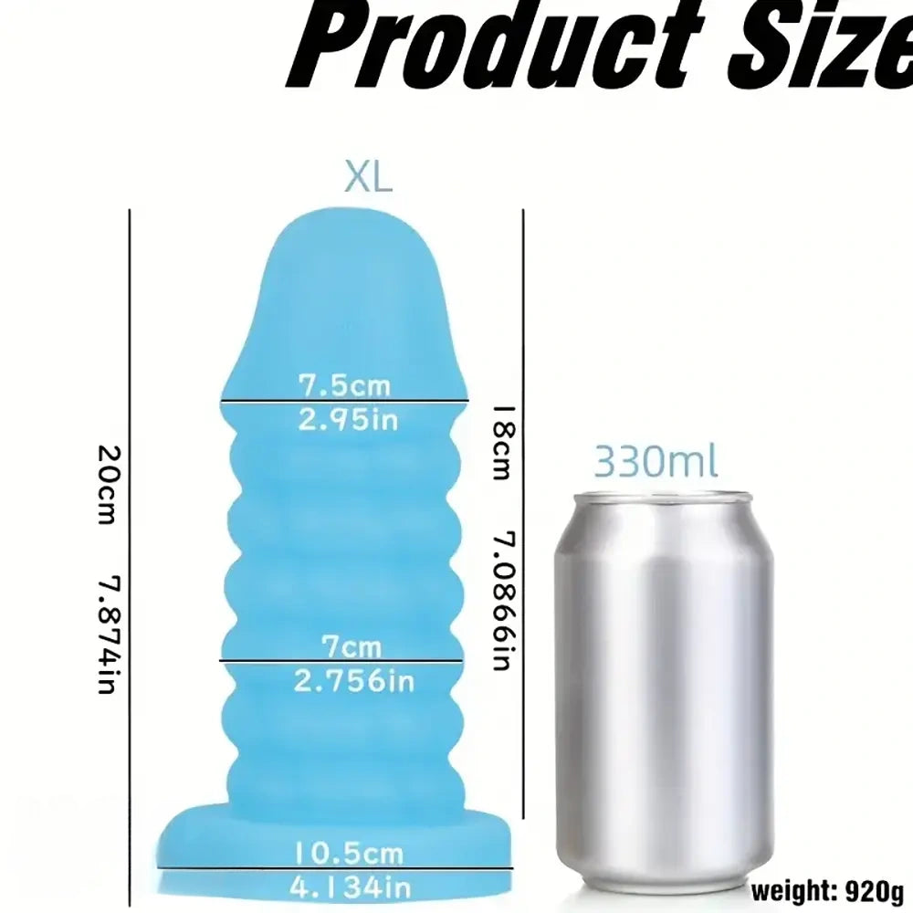 4.72in 5.9in 6.69in 7.87in 9.06in 10.24in Large Anal Plug Dildo Anal Toy
