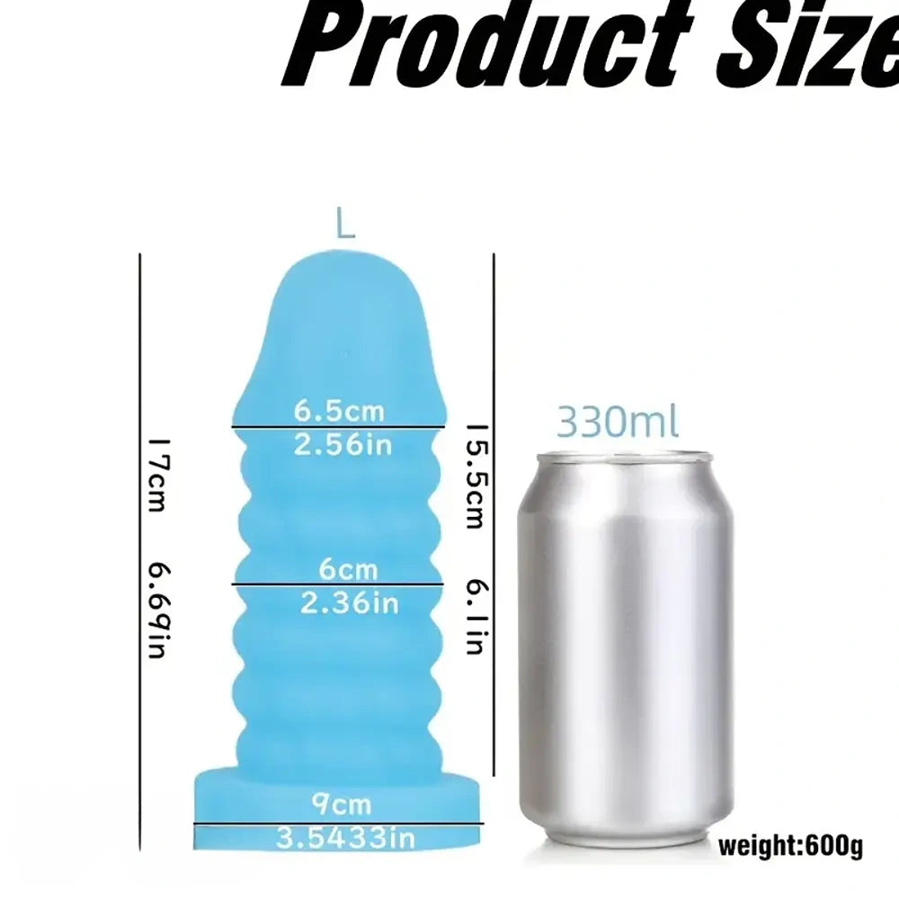 4.72in 5.9in 6.69in 7.87in 9.06in 10.24in Large Anal Plug Dildo Anal Toy