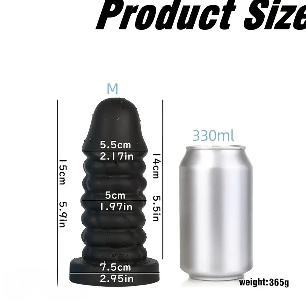 4.72in 5.9in 6.69in 7.87in 9.06in 10.24in Large Anal Plug Dildo Anal Toy