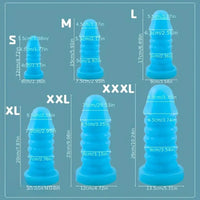 4.72in 5.9in 6.69in 7.87in 9.06in 10.24in Large Anal Plug Dildo Anal Toy