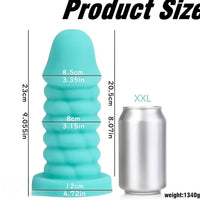 4.72in 5.9in 6.69in 7.87in 9.06in 10.24in Large Anal Plug Dildo Anal Toy