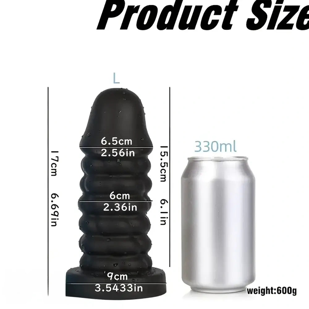 4.72in 5.9in 6.69in 7.87in 9.06in 10.24in Large Anal Plug Dildo Anal Toy