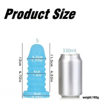 4.72in 5.9in 6.69in 7.87in 9.06in 10.24in Large Anal Plug Dildo Anal Toy