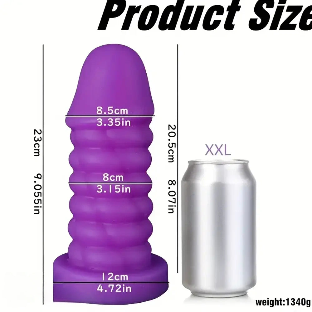 4.72in 5.9in 6.69in 7.87in 9.06in 10.24in Large Anal Plug Dildo Anal Toy