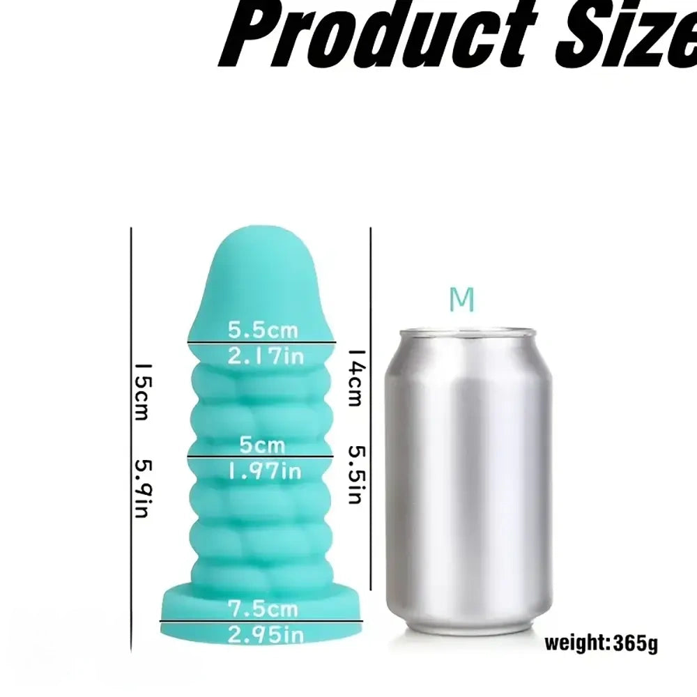 4.72in 5.9in 6.69in 7.87in 9.06in 10.24in Large Anal Plug Dildo Anal Toy