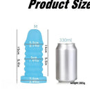 4.72in 5.9in 6.69in 7.87in 9.06in 10.24in Large Anal Plug Dildo Anal Toy