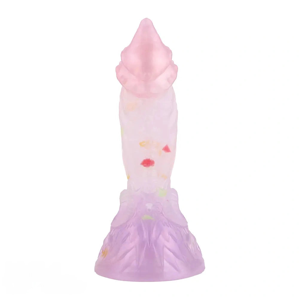 4.72in 5.9in 7.08in 8.66in Silicone Fantasy Soft Women Men Dildo With Key Chain