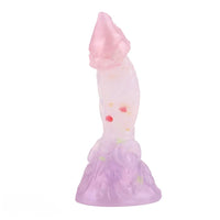 4.72in 5.9in 7.08in 8.66in Silicone Fantasy Soft Women Men Dildo With Key Chain