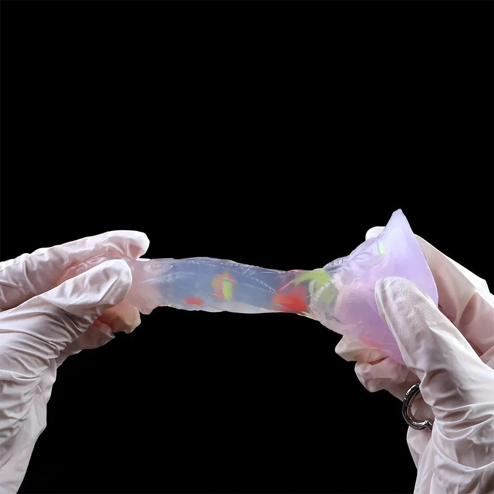 4.72in 5.9in 7.08in 8.66in Silicone Fantasy Soft Women Men Dildo With Key Chain