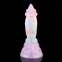 4.72in 5.9in 7.08in 8.66in Silicone Fantasy Soft Women Men Dildo With Key Chain
