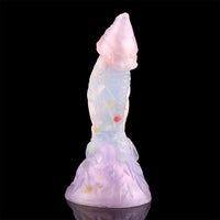 4.72in 5.9in 7.08in 8.66in Silicone Fantasy Soft Women Men Dildo With Key Chain