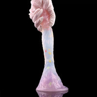 4.72in 5.9in 7.08in 8.66in Silicone Fantasy Soft Women Men Dildo With Key Chain