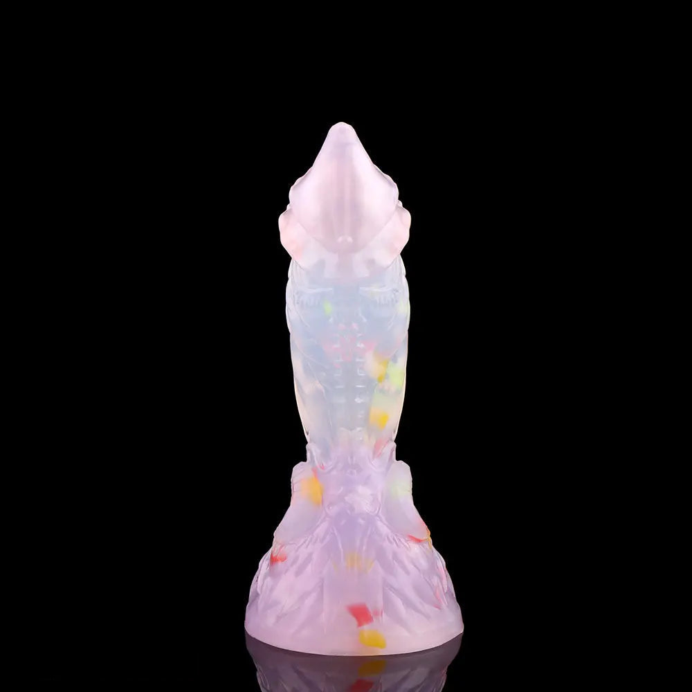 4.72in 5.9in 7.08in 8.66in Silicone Fantasy Soft Women Men Dildo With Key Chain