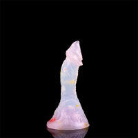 4.72in 5.9in 7.08in 8.66in Silicone Fantasy Soft Women Men Dildo With Key Chain