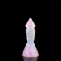 4.72in 5.9in 7.08in 8.66in Silicone Fantasy Soft Women Men Dildo With Key Chain